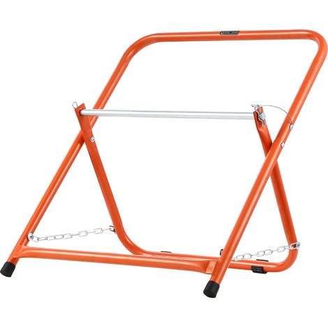 Mophorn Faltbarer Drahtspulenhalter aus Stahl, tragbarer Kabelspender mit einer Tragkraft von 45 kg, geeignet zur Aufbewahrung von Spulen mit einem Durchmesser von bis zu 50 cm unter verschiedenen