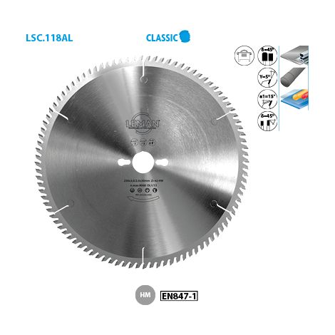 Leman - Lame Carbure 400x32x96z Pos. Tp / Metaux Non-Ferreux (1/2)