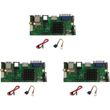 2 x 265 9CHx5MP NVR Réseau DVR Caméra IP Max 12T Détection humaine OVNIF XMEYE 1 SATA (1/5)