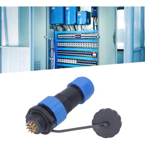 SP20 Flansch-Wasserdichtstecker (männlich/weiblich) für die Luftfahrt, IP68, 250 V, 12 Pins (1/5)