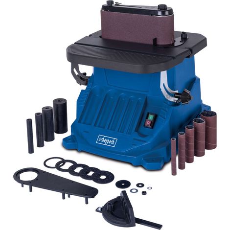 [NEUWERTIG] [NEUWERTIG] Scheppach oszillierender Spindelschleifer OSM600 Spindelschleifmaschine  450W Leistung  Oszillationshub 16mm  Drehzahl 2000 min-1  inkl. Zubehör (1/5)