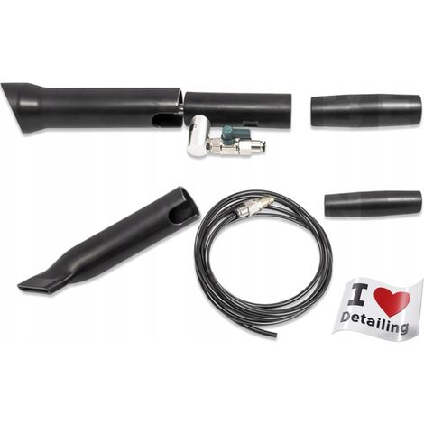 Pistola aspirapolvere BenBow PRO nera a forma di tornado