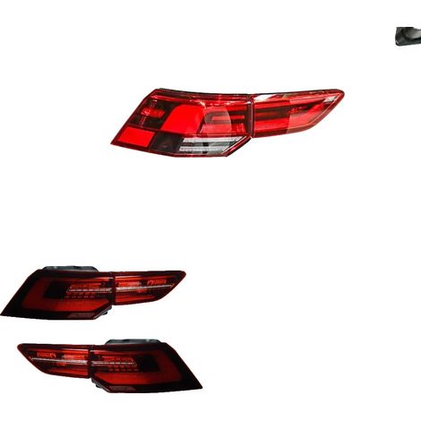 Gruppo ottico posteriore, compatibile con MK8 2021-2024, LED ad alta efficienza, facile installazione, rosso, un set (1/2)