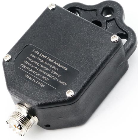 Antenne alimentée en extrémité 100W pour SSB.CW et 60W FT8.FM.AM.FSK multibande 1-30MHz avec Balun 1:64, prise en charge de Radio 4 bandes 8 pour l'extérieur. (1/5)