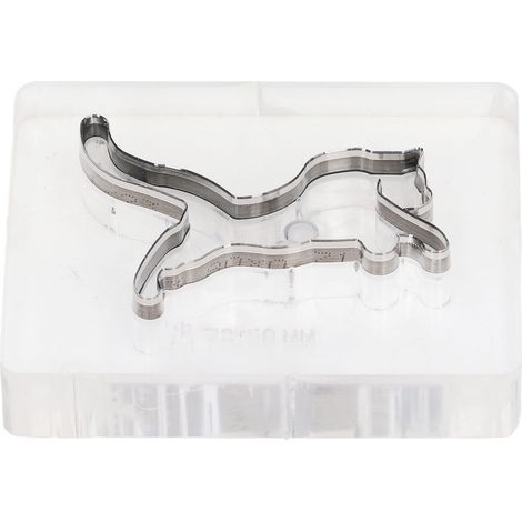 Tigre Forme Découpe Cuir Matrice Creuse Acier Allié Acrylique Poinçon Ceinture Outil Moule (1/5)