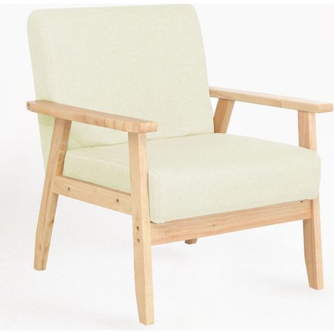 Sofás y Sillones - Sillón Domo Tela - Beige