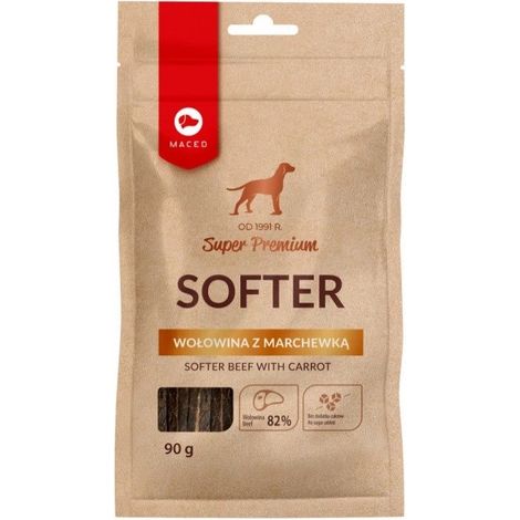MACED Bœuf tendre aux carottes pour chiens - Sain et savoureux 90 g (1/2)