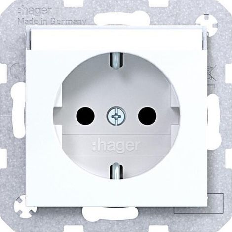 Hager SSD MIT ERH.BER.SCHUTZ BESCHR. (WAS1201WG BERKER AX/)