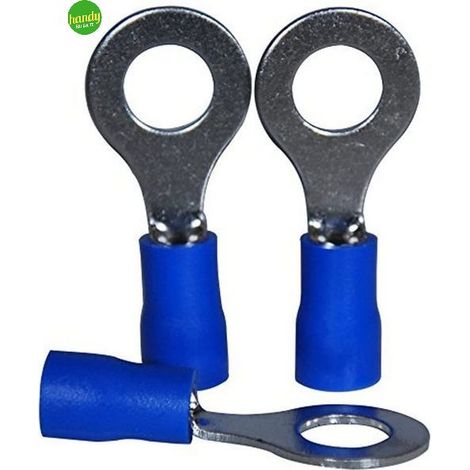 Capicorda Electraline occhiello 4,3mm 10pz blu