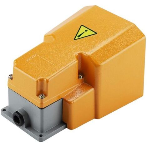Interrupteur à Pédale en Aluminium 250 V 10 A Résistant à L'huile Résistant à La Corrosion et à La Corrosion Interrupteur Marche/Arrêt (1/4)