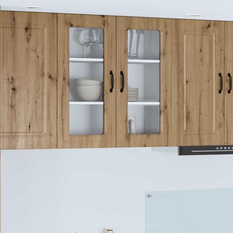 Küchenschrank mit Speicher Kalmar Artisan-Eiche 80 x 31 x 80 cm