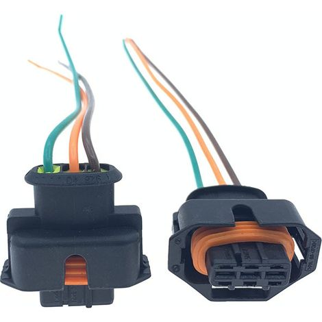 Compatible avec le connecteur de rampe commune haute pression pour injection électronique diesel Bosch, le capteur de pression de la rampe d'injection et le connecteur du capteur de pression de la ram (1/4)