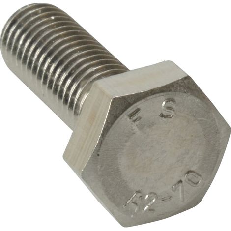Forgefix High-Tensile Zinc-Plated Set Screws M6 x 16mm - Pack of 10