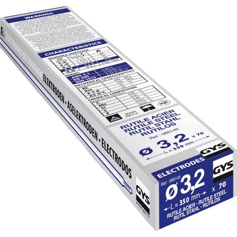 GYS Schweißelektroden 70 St. (Ø x L) 3.2 mm x 350 mm 115 A (max.)