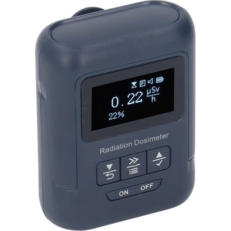 Détecteur de rayonnement nucléaire Dosimètre Compteur Geiger Portable Testeur Alpha Bêta Gamma Rayons X Alarme de dose (1/5)