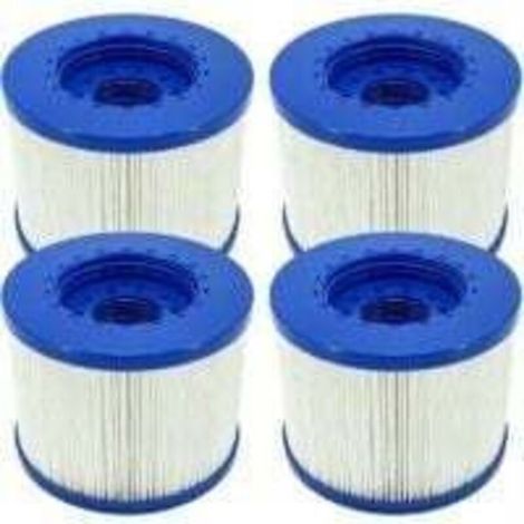 Filtre Spa Infinite a Visser, Cartouche Filtre à Vis pour Spa Gonflable Pas De Vis 60mm, Cartouche Filtre pour Spa, Compatible pour Cosy Spa, Clever Spa et de Plus 4 pièces (1/4)
