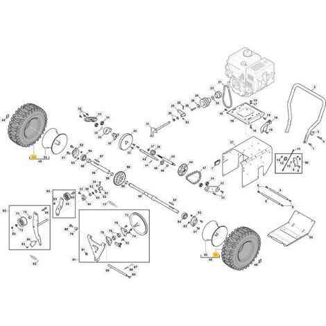 REIFEN - 164,8-8 ORIGINAL STIGA - 118820177/0