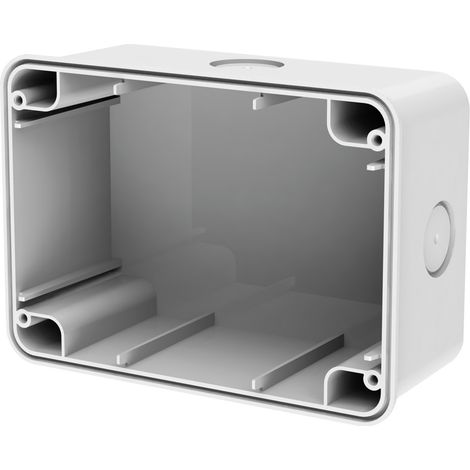 Scatola da parete IP66 per custodia 4Box Wide, bianco, serie E - 4Box Wide 4B.WB.01