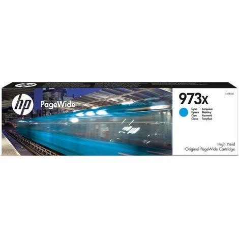 HP 973X cartouche PageWide Cyan grande capacité authentique (1/5)
