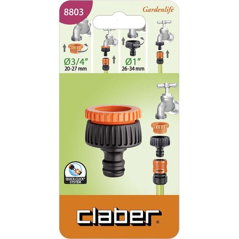 Attacco a Rubinetto Multifiletto Art 8803 3/4 1 Claber