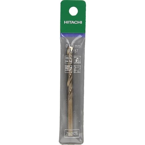Mèche à métal 6,0mm HIKOKI 780526 (1/3)