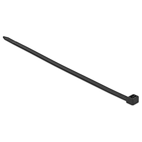 DELOCK LOT DE 10 SERRE-CÂBLES NOIR TAILLE L 1220 X L 9 MM 19742