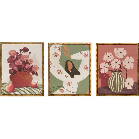 Lienzos enmarcados Mona 20 x 25 cm - Atmosphera créateur d'intérieur (1/4)