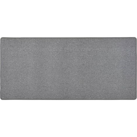 Teppichläufer Dunkelgrau 50x100 cm