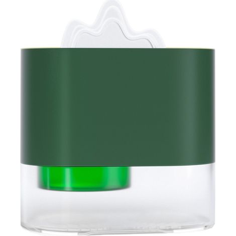 Lampe anti-moustiques liquide pour la maison, la chambre et bébé, modèle volcan, avec minuteur intelligent et silencieux USB - Verte, taille unique (1/5)