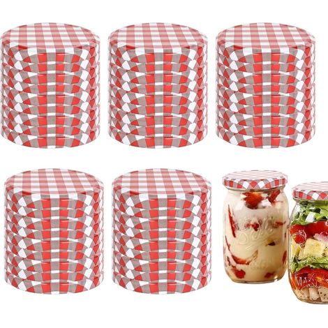 Paquete de 50 tapas metálicas reutilizables (1/5)