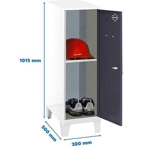 Simonrack Cassettiera di stoccaggio antracite in metallo 1015 mm