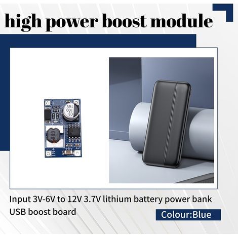 5 convertisseurs module élévateur USB 8W 3V-6V vers 12V 3A pour batterie lithium 3.7V (1/5)