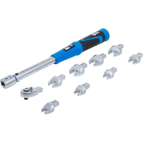Schlüssel und Stecknüsse BGS 7532 Drehmoment 10-50 Nm 10 Teile (1/4)