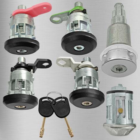 Compatible avec les serrures des Ford Transit (1992-2000)  cylindre de serrure complet Ford, référence d'origine : 95VBB22050BG (1/4)