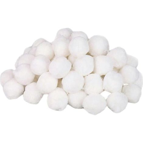 Bolas de filtro de piscina, bolas de limpieza de piscina, equipo de limpieza de piscina, bola de fibra para purificación de agua, 500 g (1/4)