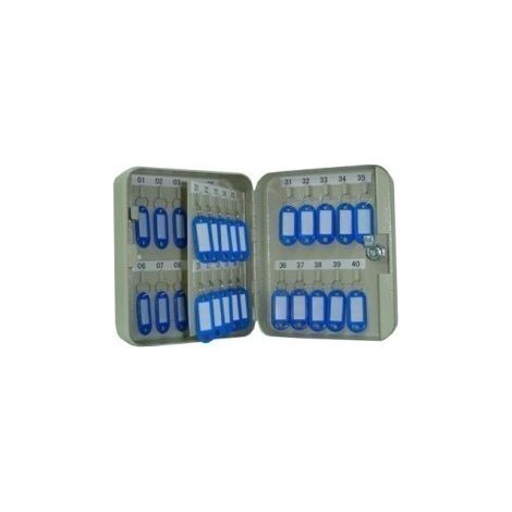 Armario Llavero 40 Llaves Vivah Metal Gris Vh99768