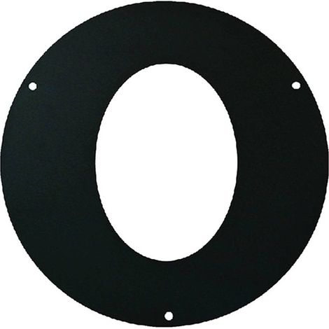 ROSONE ELLITTICO IN ACCIAIO ø cm 15 - spessore 2 mm