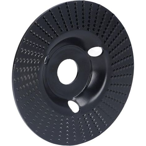 Meule de 12,7 cm (5 pouces) en acier à haute teneur en carbone, disque pour le travail du bois, outil de façonnage et de polissage pour meuleuse d'angle