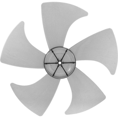 Pales de rechange pour ventilateur de table en plastique 14 pouces 5 pales cache-écrou pour ventilateur mural et sur pied, installation facile, entretien simple, compatibilité (1/5)
