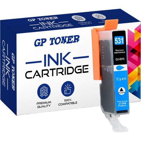 Cartouche d'encre pour Canon 531XL C GP-C531XL C (1/5)