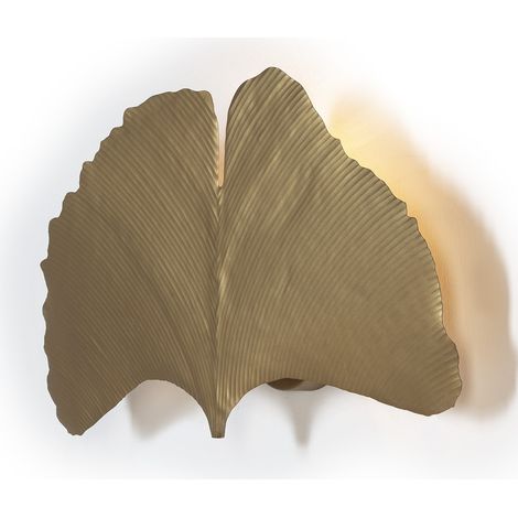 Wandleuchte 56x12x33 Gold Metall Beleuchtung / Wandleuchte für alle Stile, um dem Zuhause einen Hauch zu verleihen (1/2)