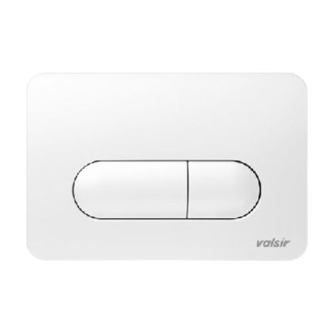 PLACCA 2 PULSANTI PER CASSETTE PNEU EVOLUT E TROPEA 3 Bianca VALSIR
