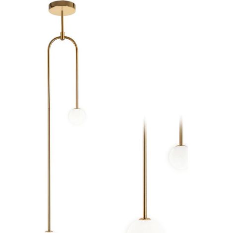 DECKENLAMPE GOLD APP964-2CP
