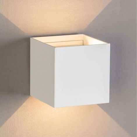 Applique da parete per esterni a LED Cube da 40 W, impermeabile IP65, angolo di illuminazione regolabile, luce bianca calda 3000 K (1/4)