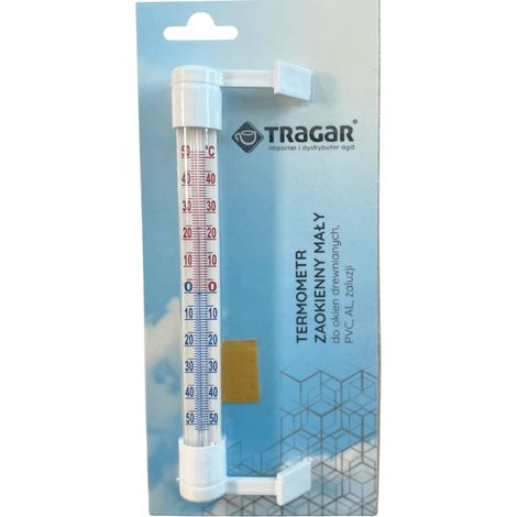 Termómetro de ventana autoadhesivo pequeño Tragar