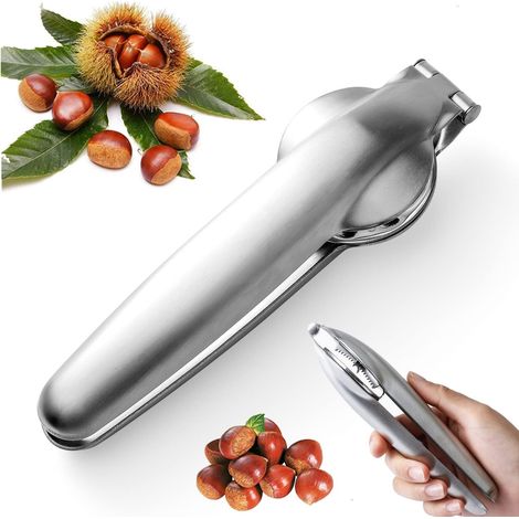 Pince à châtaignes en acier inoxydable – Coupe-châtaignes robuste et sécurisée (1/5)