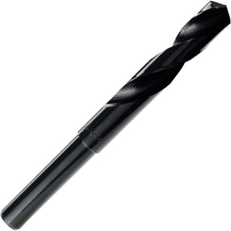 Foret HSS 14 mm pour forgerons - Foret à queue réduite pour aluminium, acier, bois, plastique, métaux communs, etc. (14 mm) 14mm-XF33- 14mm 14mm