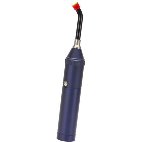Dispositif à lumière infrarouge rouge pour boutons de fièvre avec embout pointu, dispositif à lumière bleue pour aphtes et ampoules. (1/4)