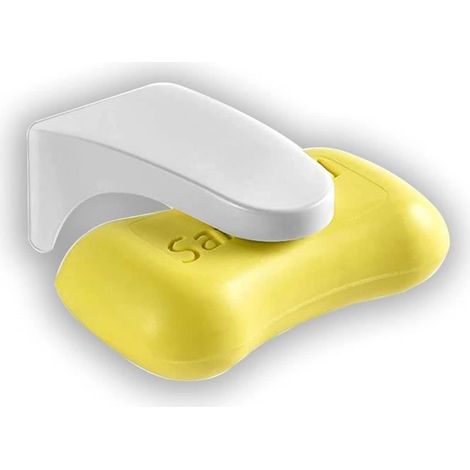 Porte Savon MagnéTique, Porte Savon Aimanté en Acier Inoxydable, Ventouse Puissante sans Perçage Porte Savon Ventouse (1/4)