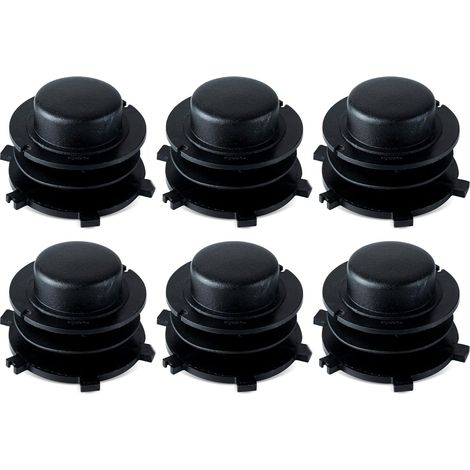 Ensemble de 6 bobines de rechange pour têtes de tondeuse à gazon — Compatible avec les modèles FS90, FS110, FS250 et FS55 (1/5)